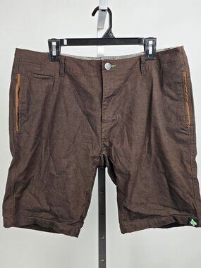 Hippy Tree Brown Cotton Topanga Shorts